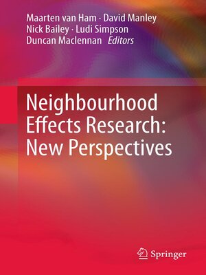 cover image of Neighbourhood Effects Research